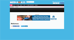 Desktop Screenshot of mediamass.net